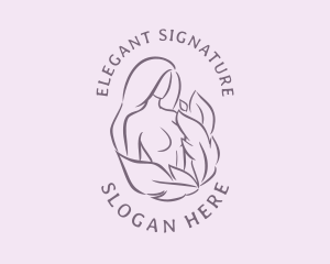 Elegant Woman Beauty logo design