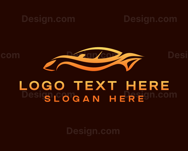 Car Driving Garage Logo