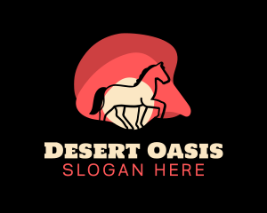 Sunset Horse Rodeo logo