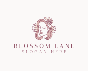 Beauty Woman Floral logo