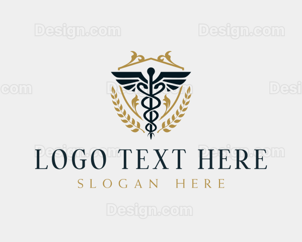 Health Medical Caduceus Logo