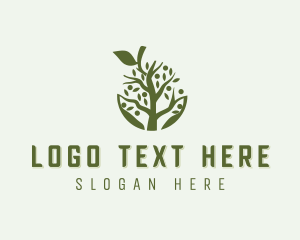 Organic Fruit Tree logo