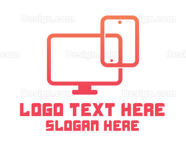 Red Gadget Technician Logo