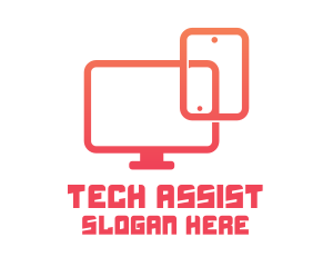 Red Gadget Technician logo