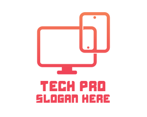 Red Gadget Technician logo