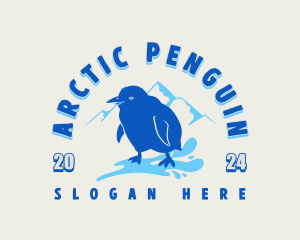 Wildlife Little Penguin logo design