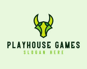 Gaming Bull Horns  logo design