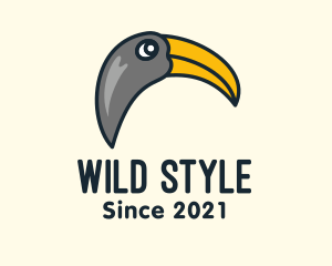 Wild Toucan Bird logo design