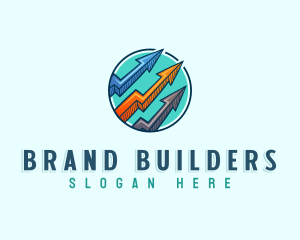 Marketing Arrow Graph logo