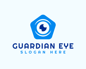 Camera Eye Security logo design