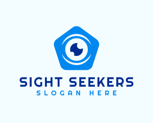 Camera Eye Security logo design