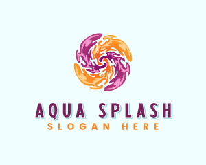 Art Color Splash logo design