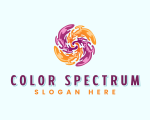 Art Color Splash logo design