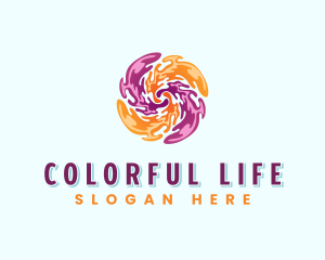 Art Color Splash logo design