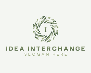 Leaf Therapy Salon logo design