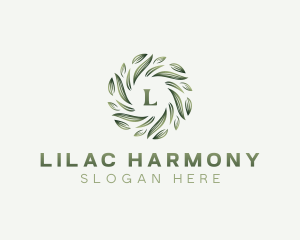 Leaf Therapy Salon logo design