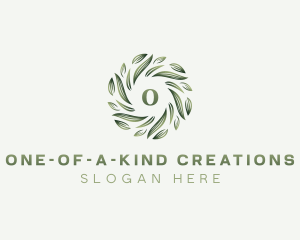 Leaf Therapy Salon logo design