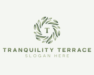 Leaf Therapy Salon logo design