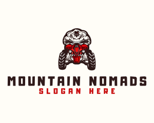 Yeti Quad Bike logo design