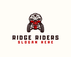 Yeti Quad Bike logo design