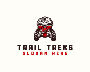 Yeti Quad Bike logo design