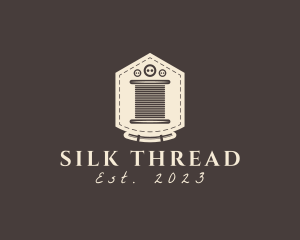 Pocket Stitch Button Thread logo design