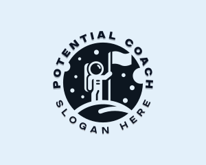 Flag Astronaut Coaching logo