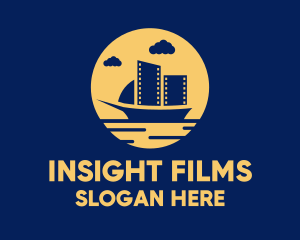 Boat Filmstrip Video logo