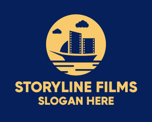 Boat Filmstrip Video logo