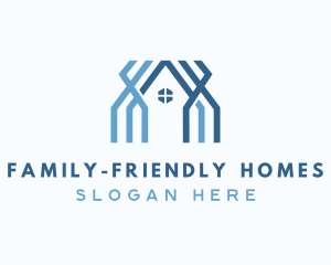 Roof Home Residence logo design