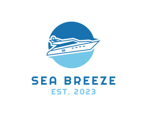 Boat Yacht Trip logo design