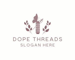 Rustic Sewing Thread logo design