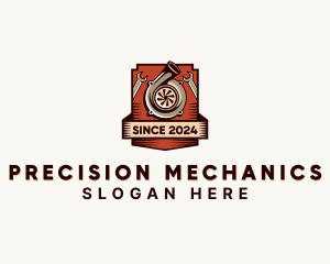 Automotive Mechanic Piston logo design