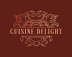 Luxury Seafood Restaurant logo design