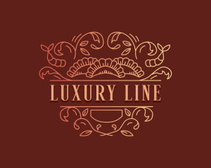 Luxury Seafood Restaurant logo design