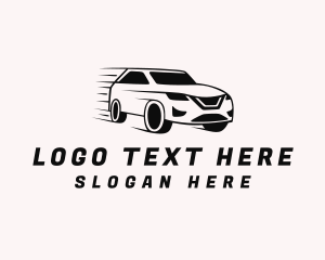 Suv - Fast Car SUV Vehicle logo design
