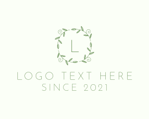 Garden Vine Wreath logo