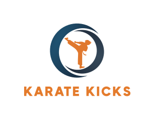 Karate Kick Martial Arts logo