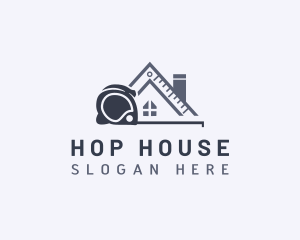 House Construction Tools logo design