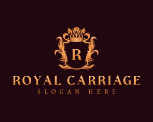 Royal Crown Shield logo design