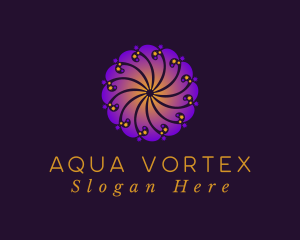 Mystic Vortex Galaxy logo design