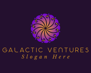 Mystic Vortex Galaxy logo design