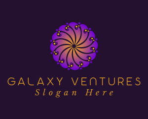 Mystic Vortex Galaxy logo design