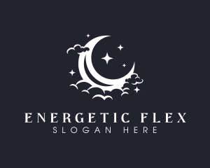 Starry Moon Star logo design