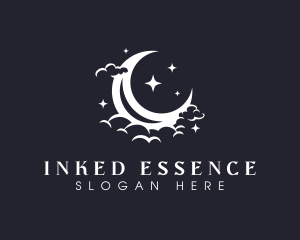 Starry Moon Star logo design