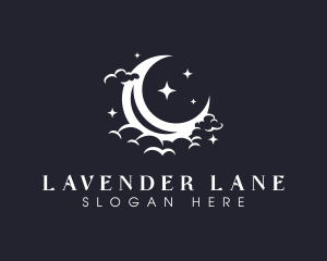 Starry Moon Star logo design