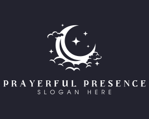 Starry Moon Star logo design