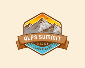 Mountain Alps Peak logo