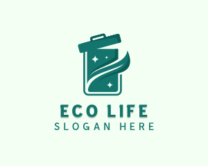 Eco Trash Sanitation logo design