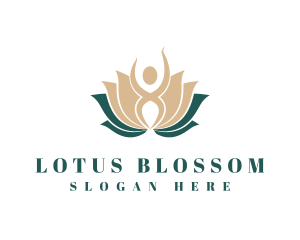 Lotus Wellness Center logo design